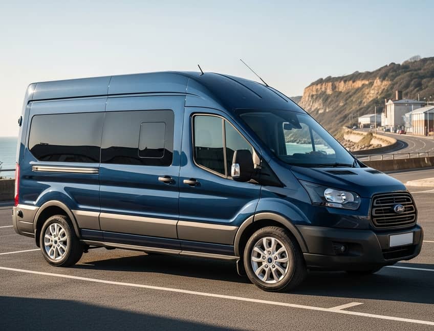 Professional vehicle representing quality